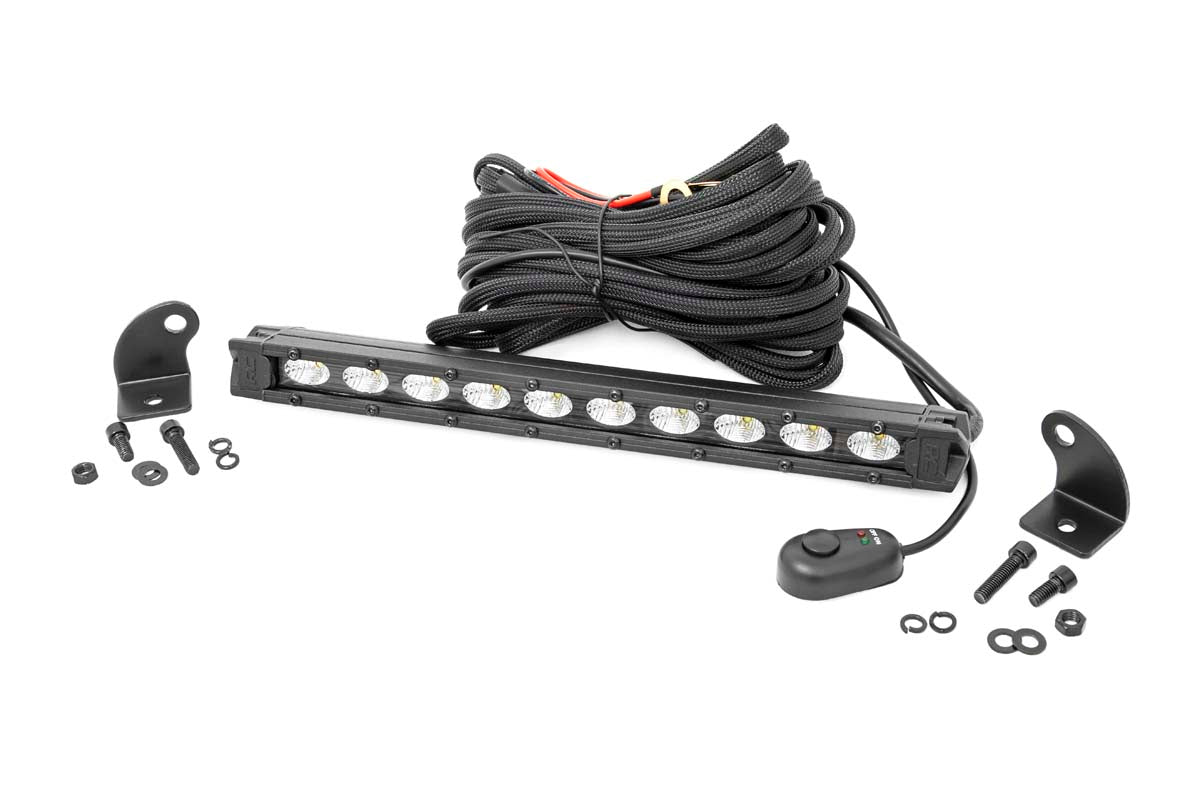 Rough Country 10-Inch Slimline Cree LED Light Bar Black Series Rough Country