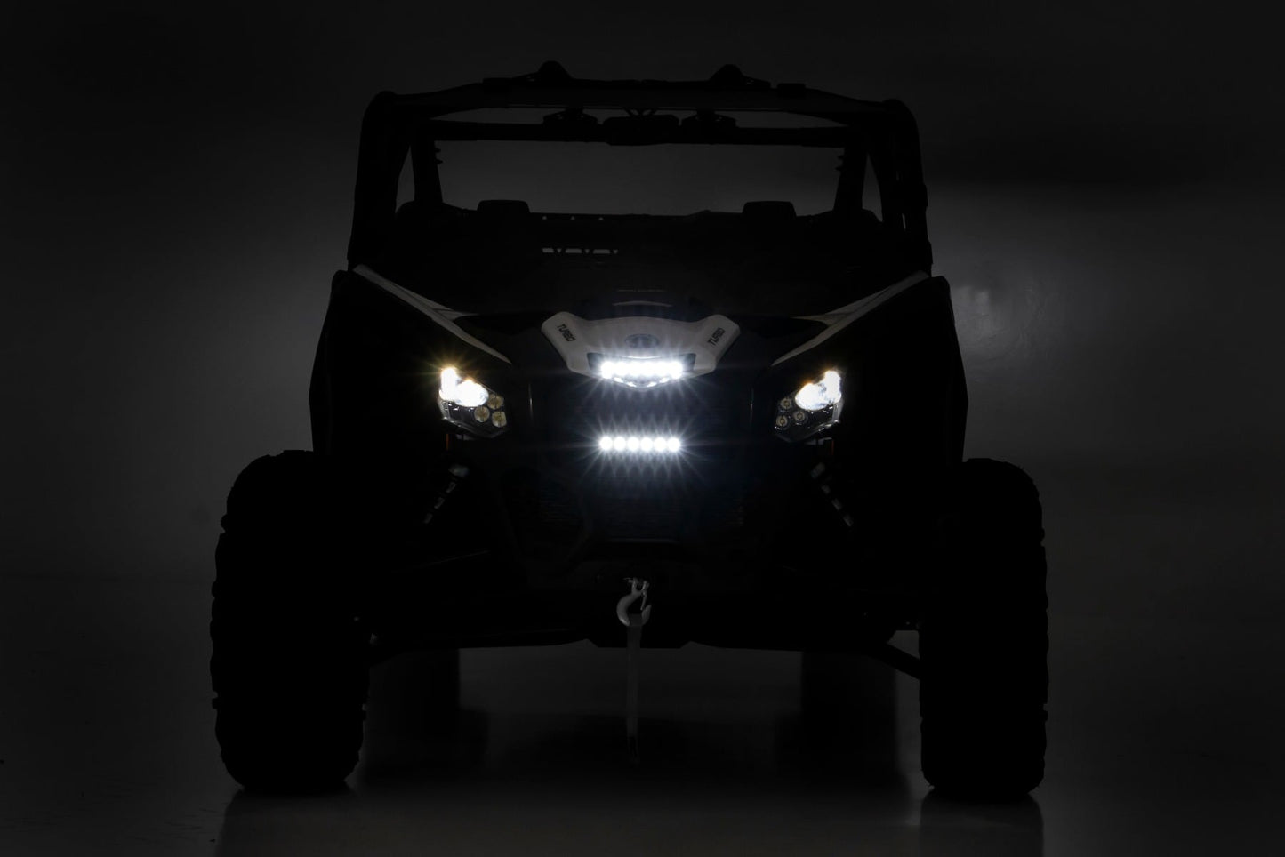 6 Inch Black Series LED Light Bar Slim Line Rough Country-4