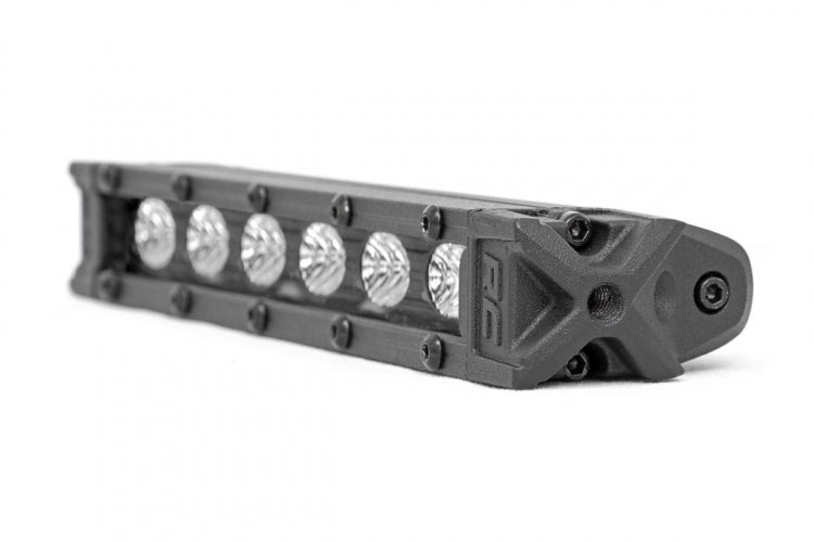 Rough Country 6 Inch Slimline CREE LED Light Bar Black Series Rough Country