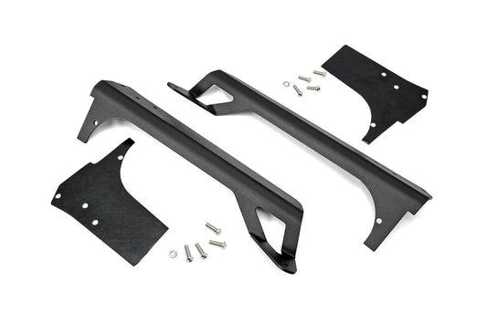 LED Light Mounts Upper Windshield 50 Inch Jeep Wrangler TJ (97-06)/Wrangler Unlimited (04-06) Rough Country