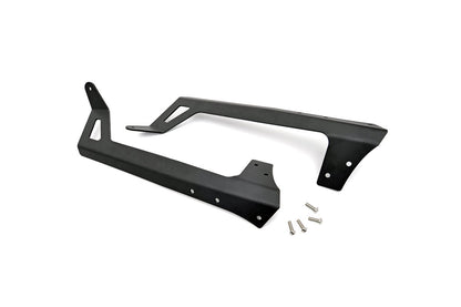 LED Light Mounts Upper Windshield 50 Inch Jeep Wrangler JK/Wrangler Unlimited (07-18) Rough Country-1