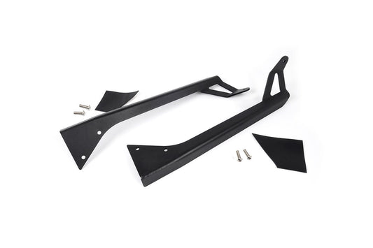 LED Light Mount Upper Windshield 50 Inch Straight Jeep Wrangler YJ (87-95) Rough Country-1