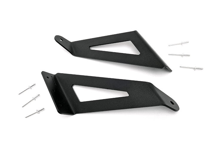 LED Light Mount Upper Windshield 54 Inch Curved Ford F-250/F-350 Super Duty (99-16) Rough Country-1