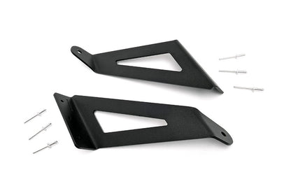 LED Light Mount Upper Windshield 54 Inch Curved Ford F-250/F-350 Super Duty (99-16) Rough Country-1