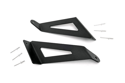 LED Light Mount Upper Windshield 54 Inch Curved Ford F-250/F-350 Super Duty (99-16) Rough Country-1