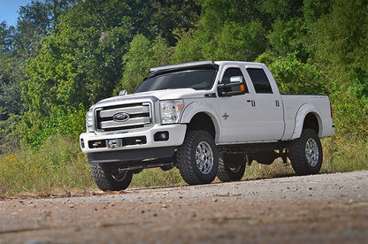 LED Light Mount Upper Windshield 54 Inch Curved Ford F-250/F-350 Super Duty (99-16) Rough Country-3