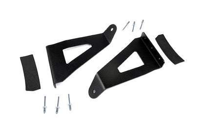 LED Light Mount Upper Windshield 54 Inch Curved Ford F-150 2WD/4WD (04-14) Rough Country-1