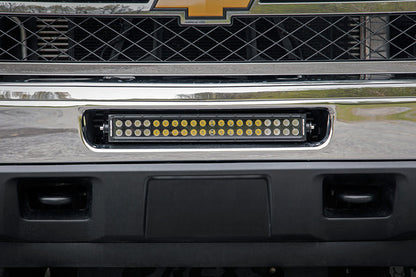 LED Light Mount Bumper 20 Inch Chevy Silverado 2500 HD 4WD (2011-2014) Rough Country-3
