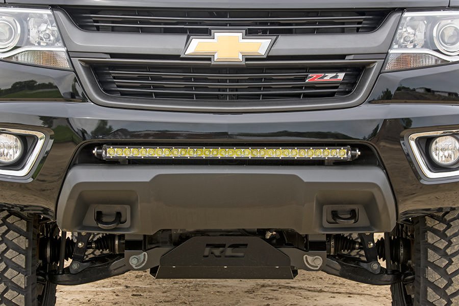Rough Country 30 Inch Single Row LED Hidden Bumper Mounts 15-22 Colorado/Canyon Rough Country