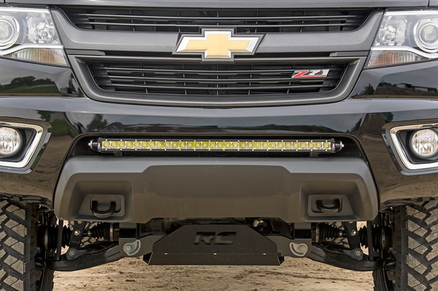 LED Light Mount Bumper 30 Inch Chevy/GMC Canyon/Colorado 2WD/4WD (15-22) Rough Country-2