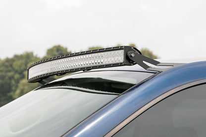 LED Light Mount Upper Windshield 54 Inch Curved Ram 1500 2WD/4WD (02-08) Rough Country