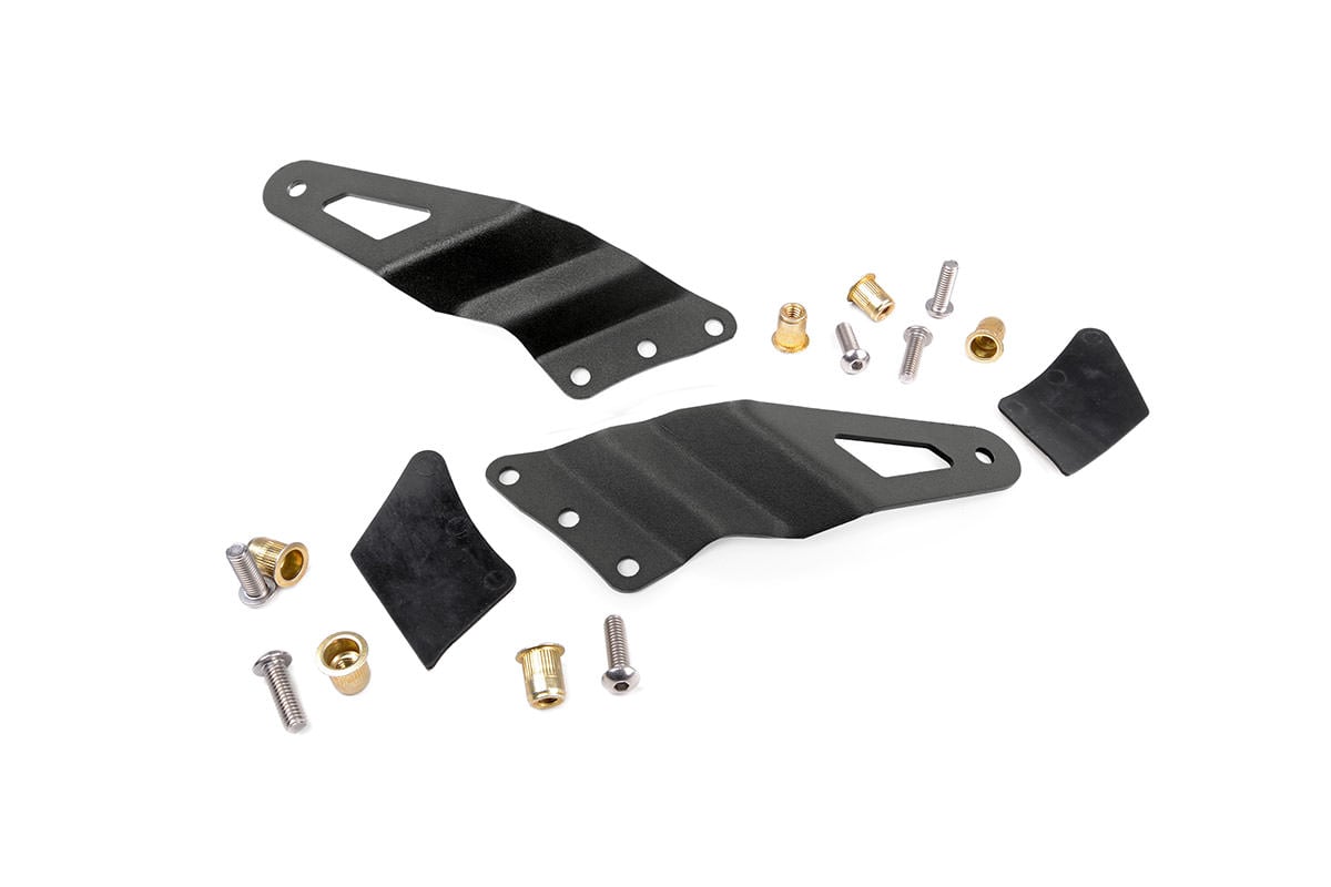 LED Light Mount Windshield 54 Inch Curved Silverado/Sierra 1500 Truck & SUV (99-06 & Classic) Rough Country-1