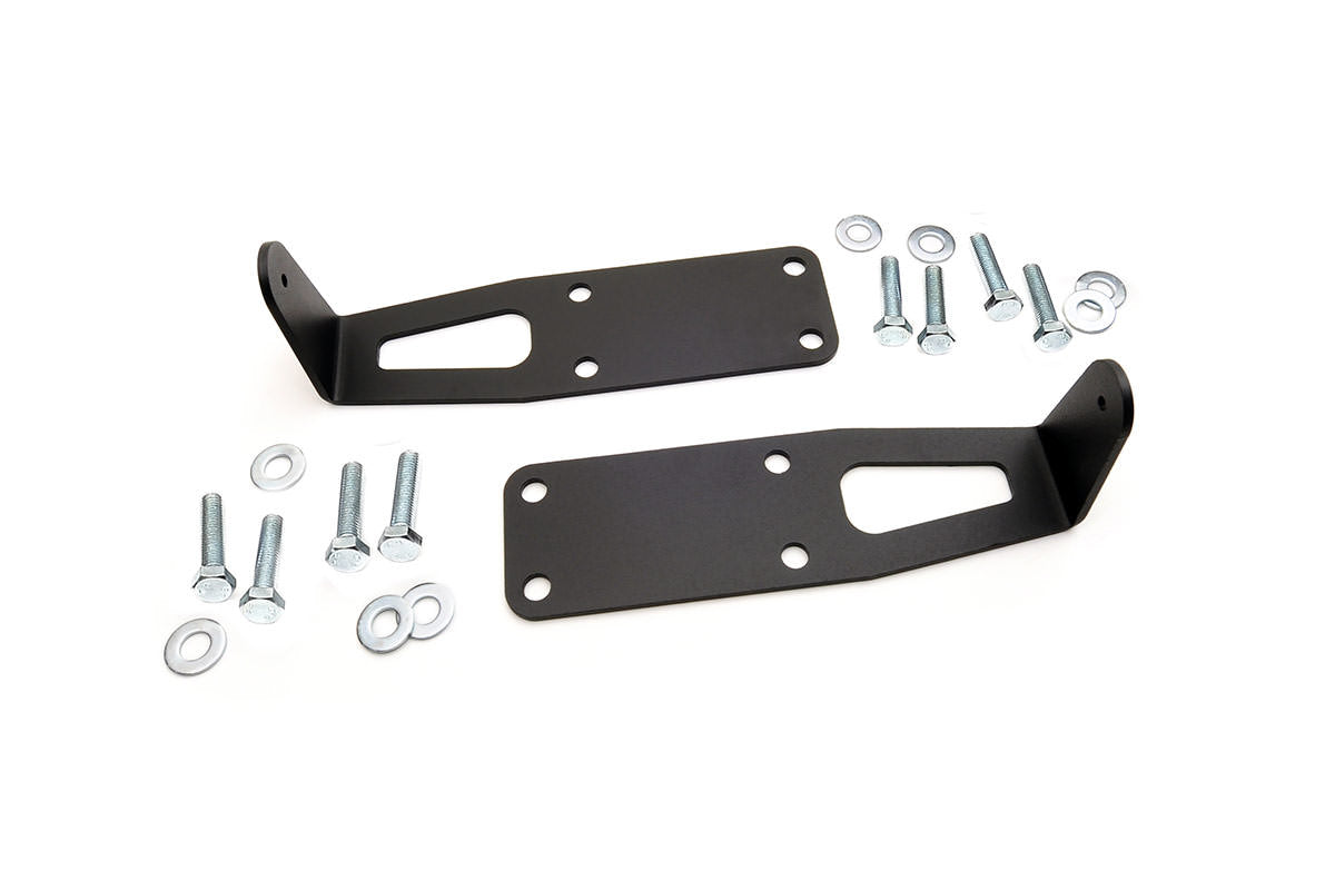 Rough Country Dodge 20 Inch LED Light Bar Hidden Bumper Mounts 03-18 RAM 2500/3500 Rough Country