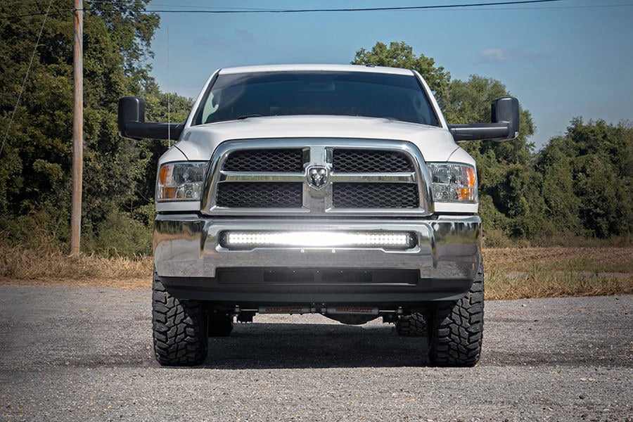 LED Bumper Mount 40 Inch Curved Ram 2500/3500 4WD (2011-2018) Rough Country-3