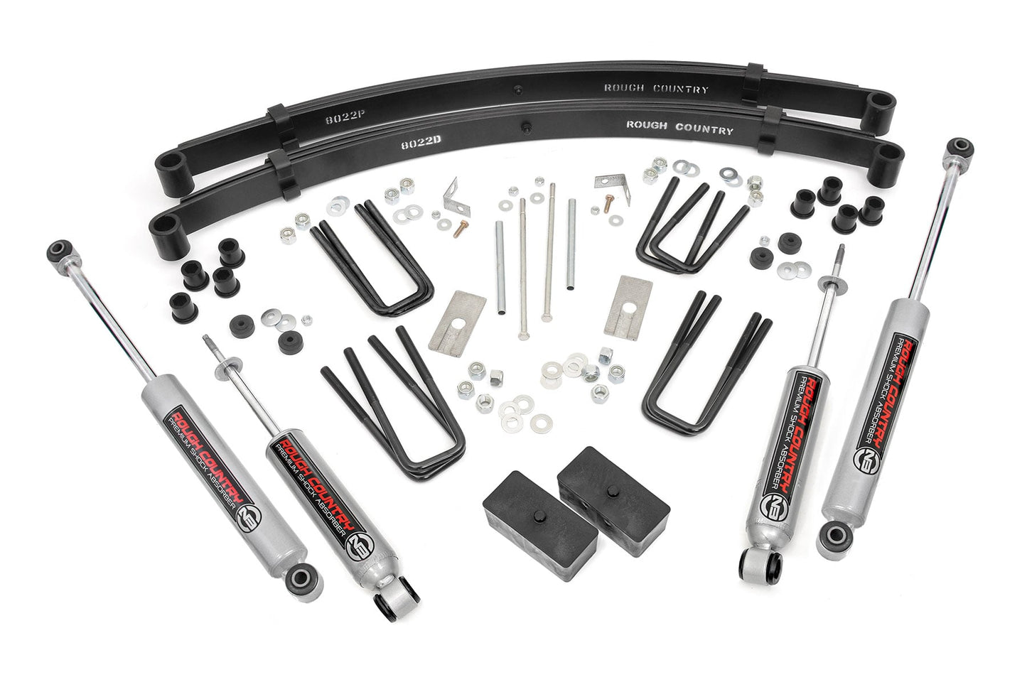 3 inch Lift Kit Rear Blocks Toyota Truck 4WD (1984-1985) Rough Country