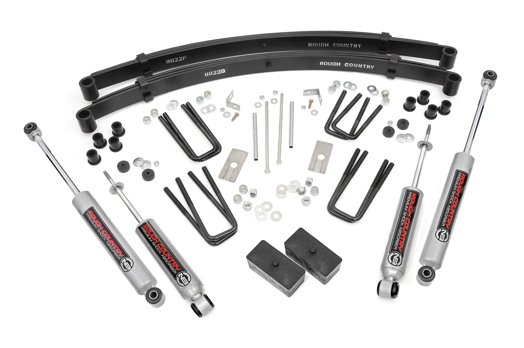 3 inch Lift Kit Rear Blocks Toyota Truck 4WD (1984-1985) Rough Country