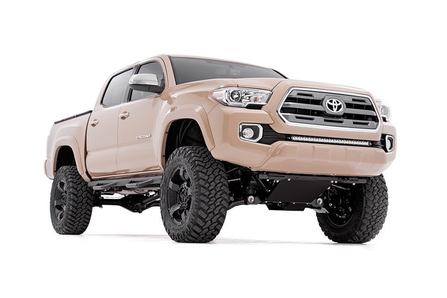 Toyota 30 Inch Cree LED Bumper Kit Chrome Series 16-20 Tacoma Rough Country-2