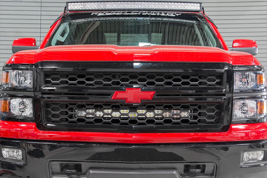 Rough Country Chevrolet 30 Inch Curved Cree LED Grille Kit Dual Row 14-15 Silverado 1500 Rough Country