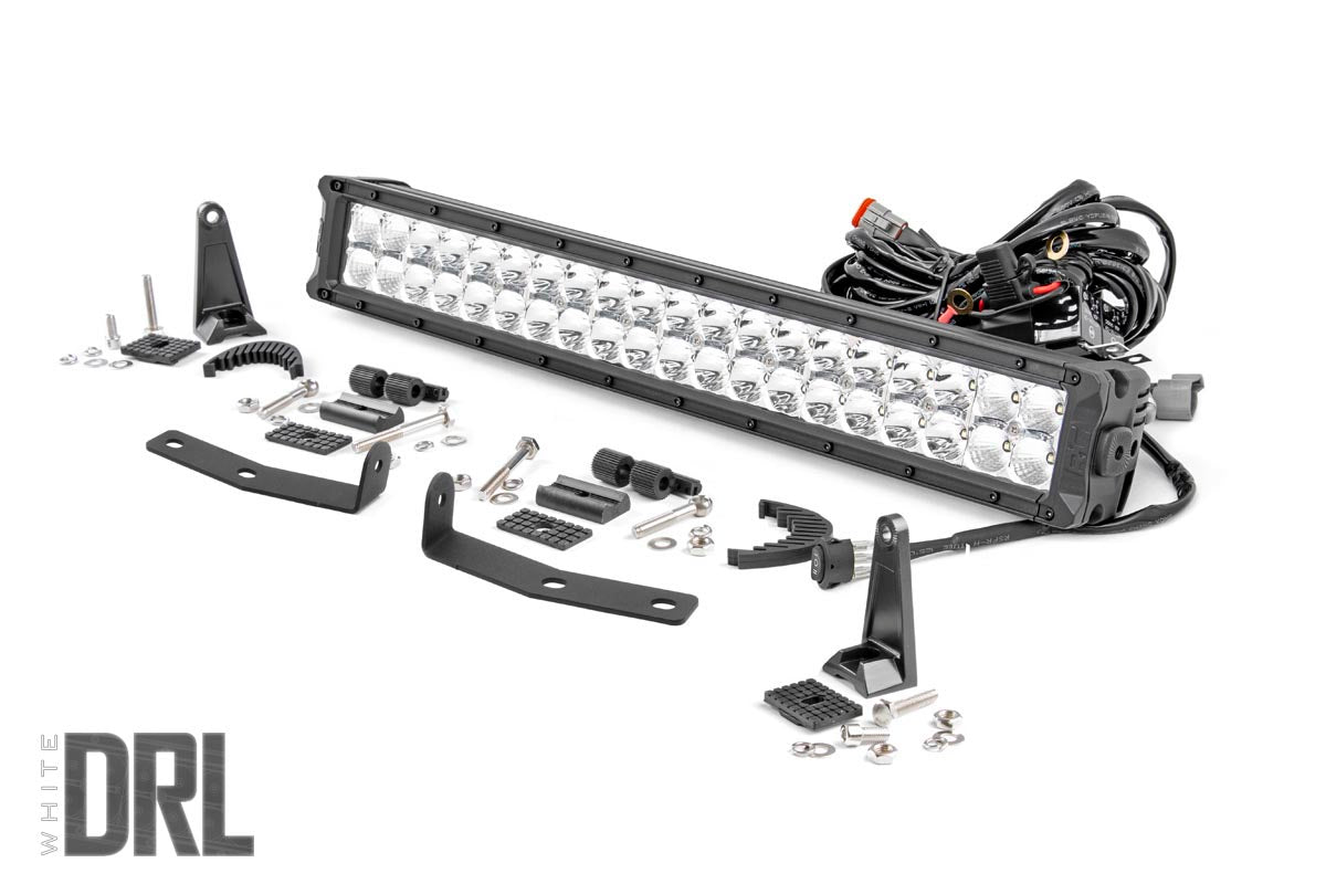 Nissan 20 Inch LED Bumper Kit Chrome Series 16-20 Titan XD Rough Country