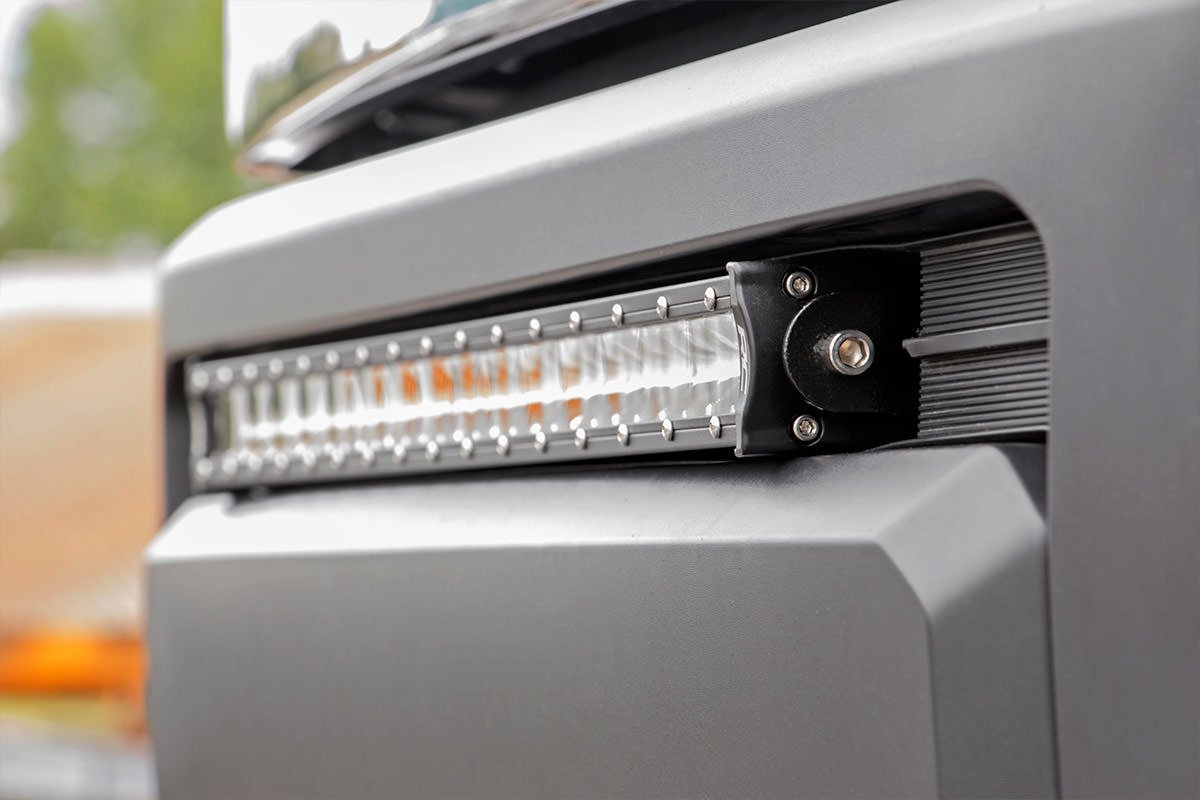Toyota 30 Inch LED Bumper Kit Chrome Series 14-20 Tundra Rough Country-3