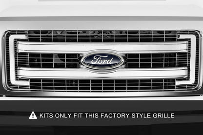 Ford 30 Inch LED Grille Kit Chrome Series 09-14 F-150 Rough Country-1