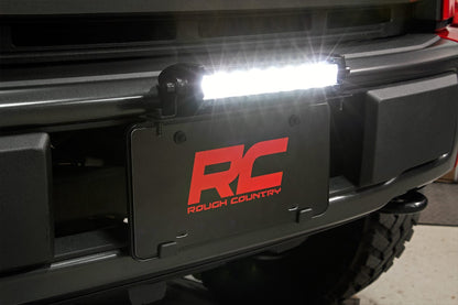 6 Inch Chrome Series LED Light Bar Single Row Pair Rough Country-2