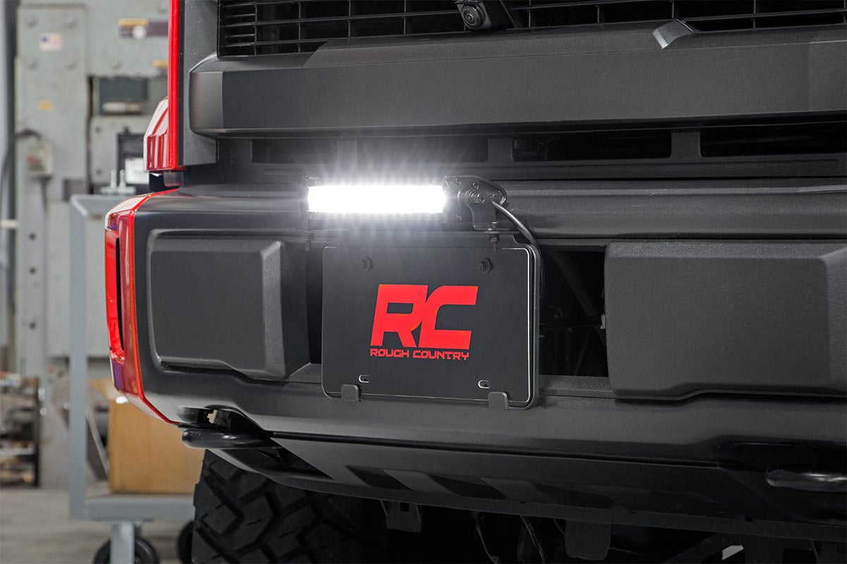 6 Inch Chrome Series LED Light Bar Single Row Pair Rough Country-3