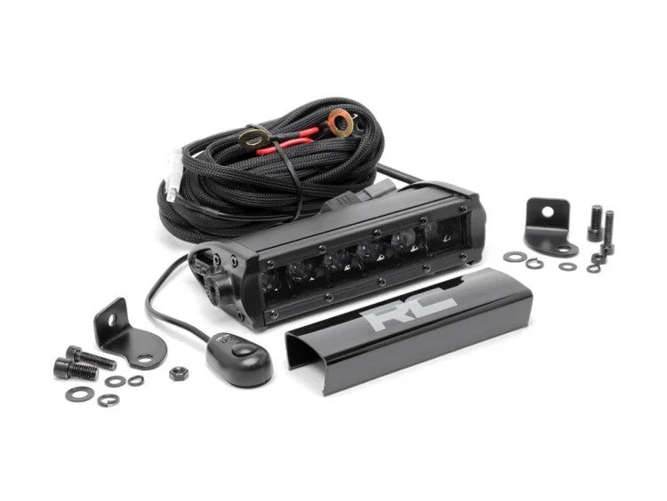 Rough Country 6 Inch CREE LED Light Bar Single Black Series Rough Country