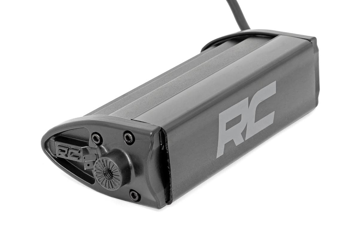 6 Inch Black Series LED Light Bar Single Row Rough Country-1