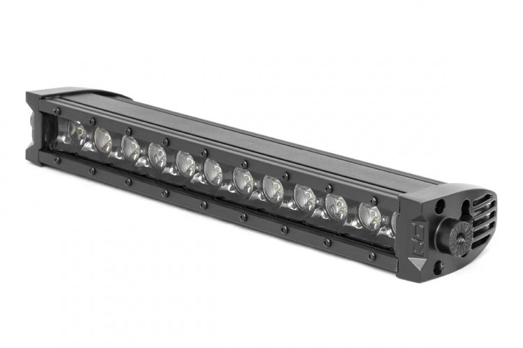 Rough Country 12 Inch CREE LED Light Bar Black Series w/Cool White DRL Rough Country