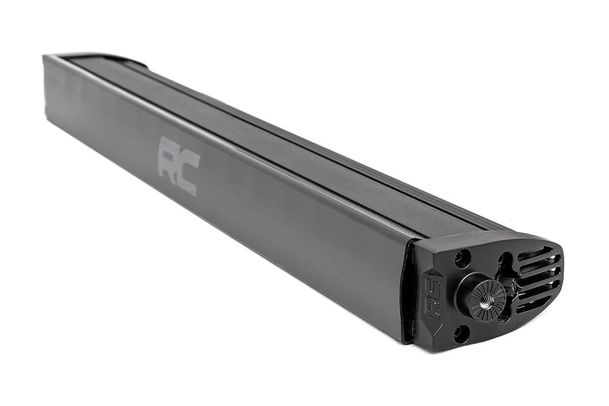 20 Inch Black Series LED Light Bar Single Row Cool White DRL Rough Country-3