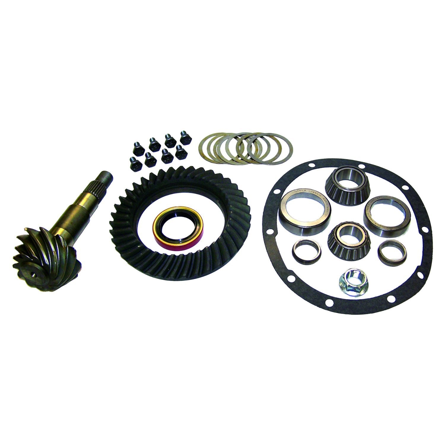 Ring & Pinion Kit for 84-00 Jeep TJ, YJ, XJ, MJ, ZJ w/ D35 Rear Axle, 3.55 Ratio Crown Automotive