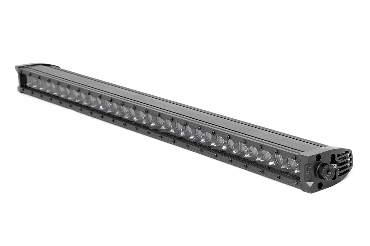 Rough Country 30 Inch CREE LED Light Bar Black Series w/Cool White DRL Rough Country