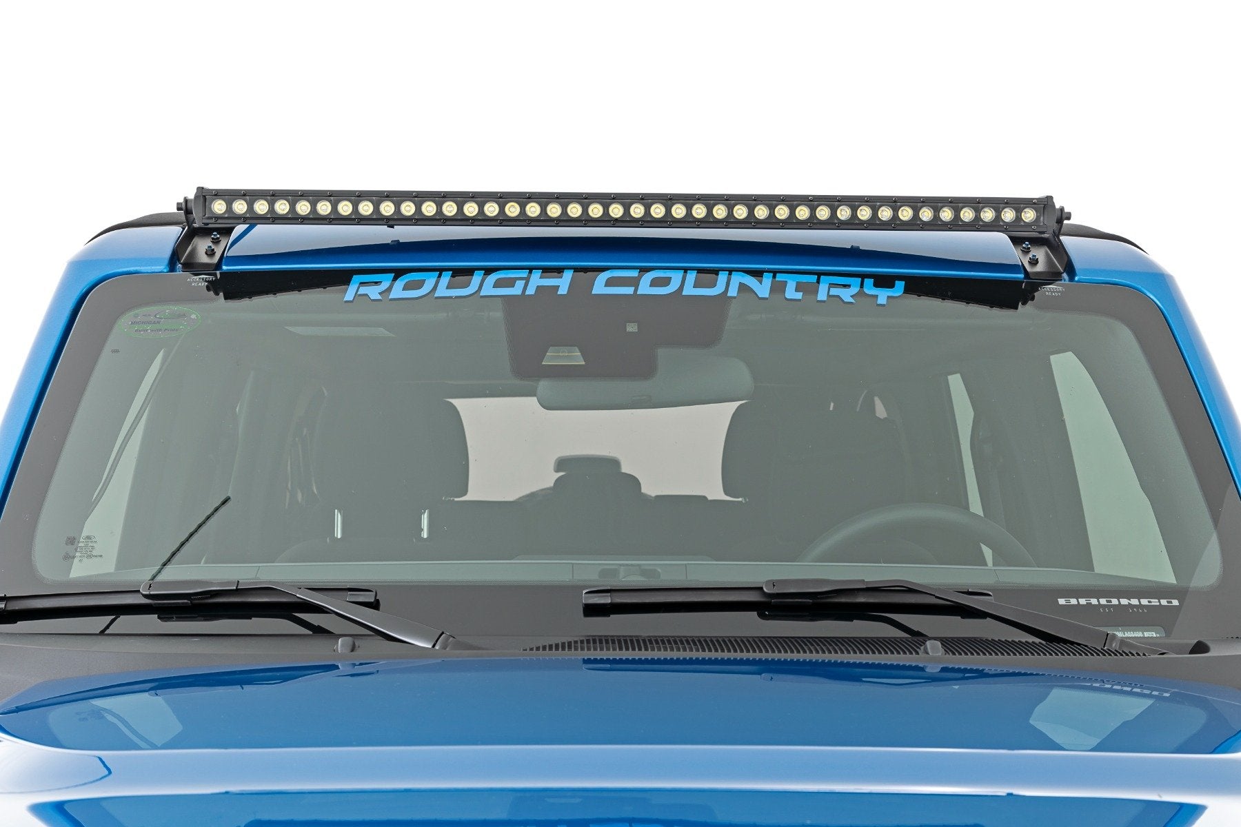 40 Inch Black Series LED Light Bar Single Row Rough Country-5