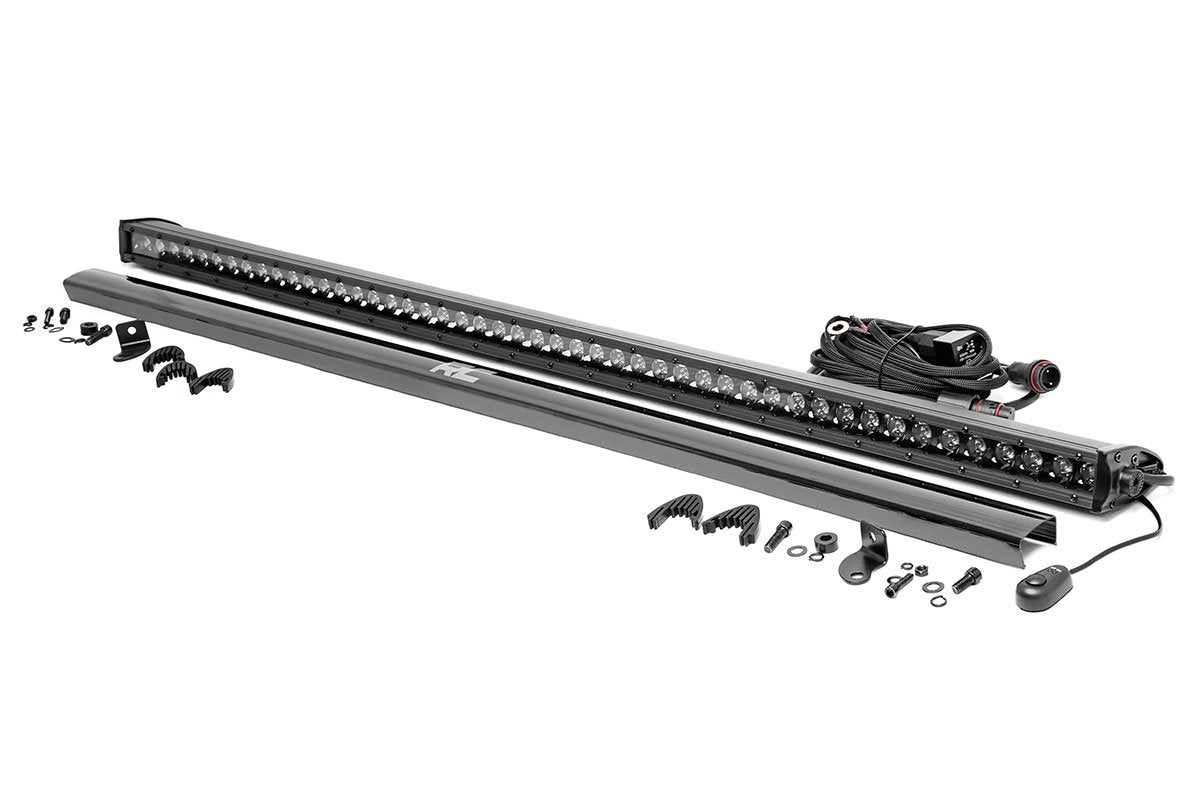 Rough Country 50 Inch CREE LED Light Bar Single Row Black Series Rough Country