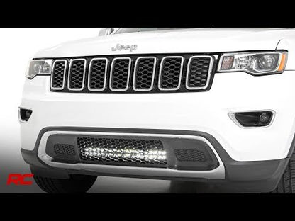Jeep 20.0 Inch LED Bumper Kit Black Series w/ Cool White DRL 11-20 Jeep WK2 Grand Cherokee Rough Country-1
