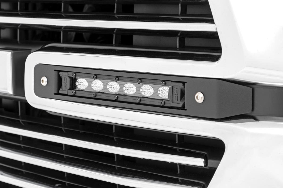 Dodge Dual 6 Inch LED Grille Kit 19-20 RAM 1500 Rough Country-2