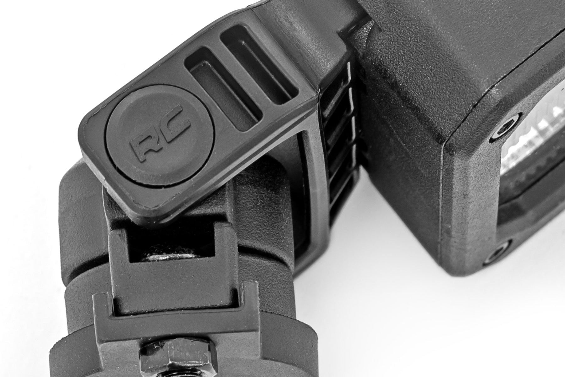 Rough Country LED Light Pair 2 Inch Square Flood Swivel Mount Rough Country