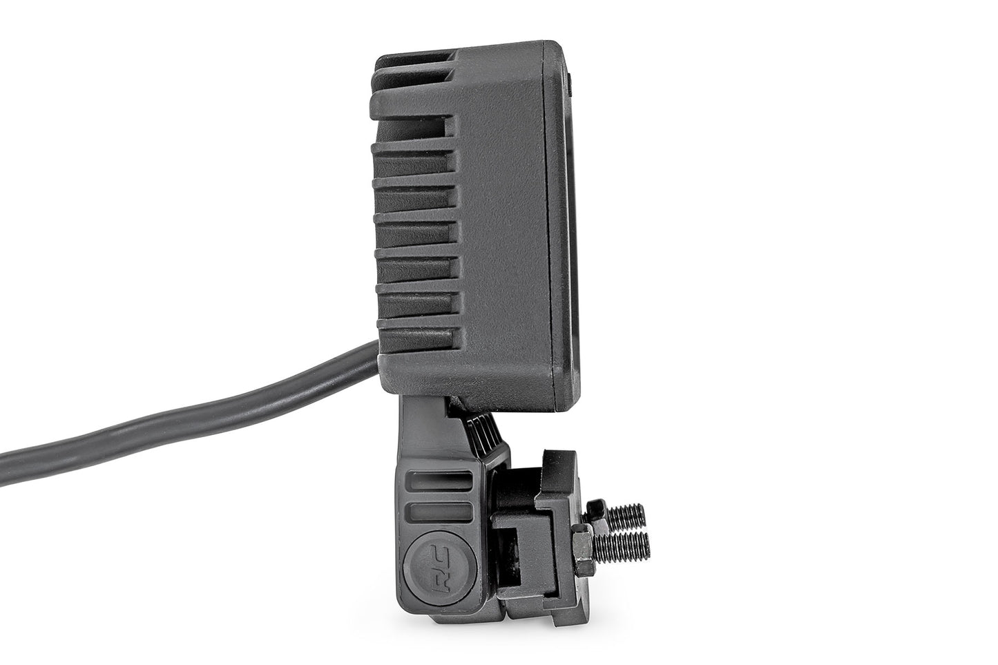 Black Series LED Light Pair 2 Inch Flood Swivel Mount Rough Country-4