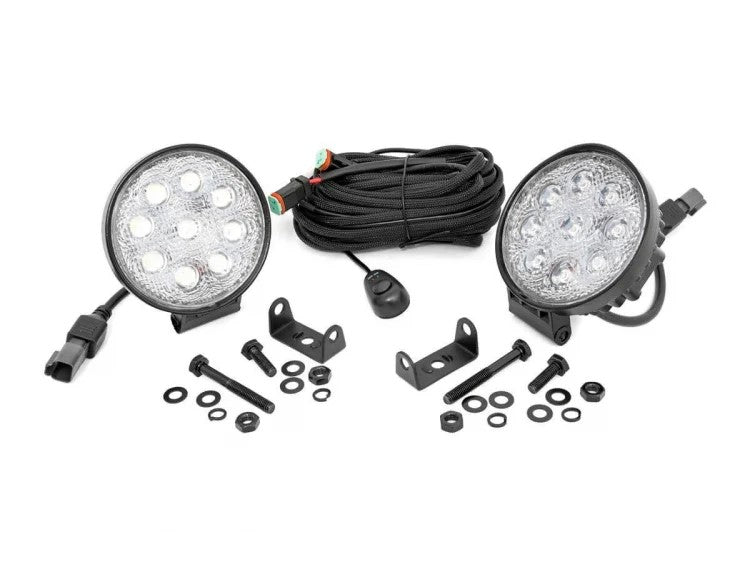 Rough Country 4 Inch LED Round Lights Rough Country