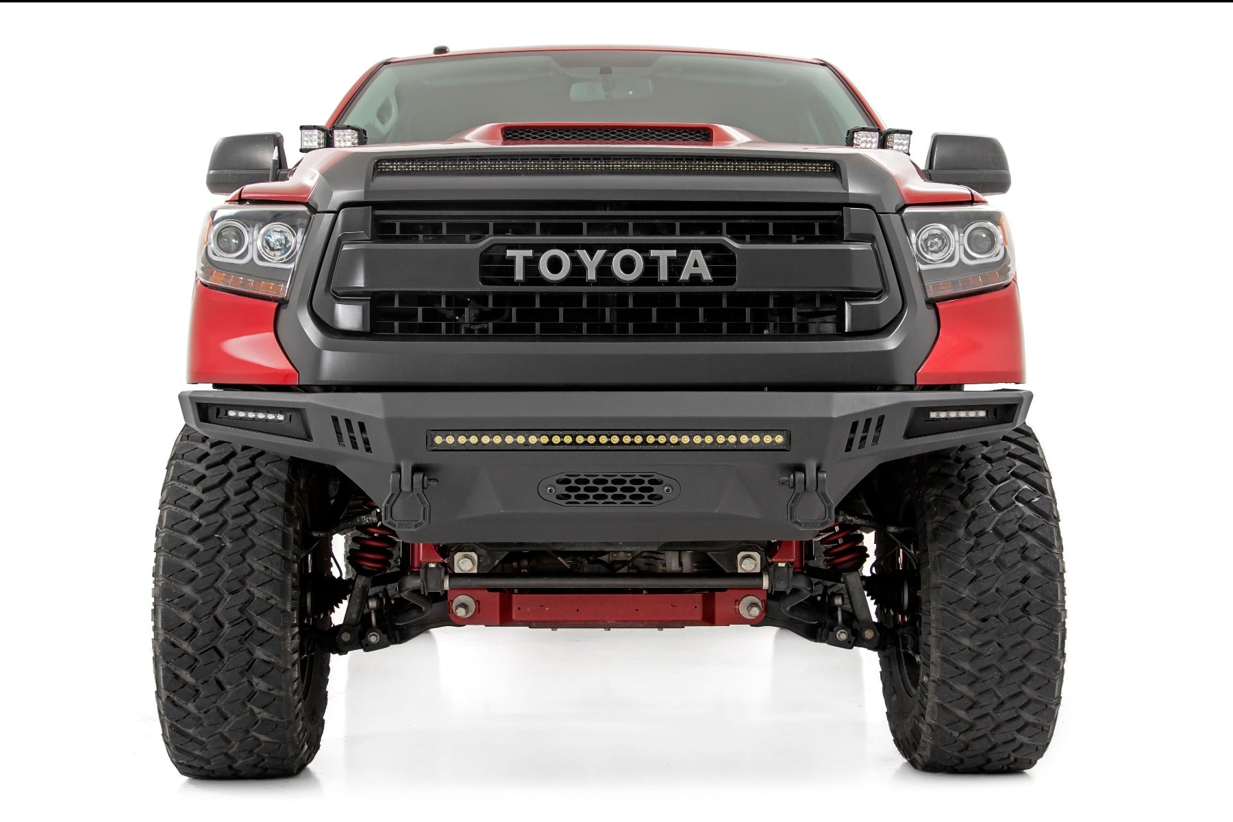 Rough Country Toyota 40in LED Hood Bulge Kit (14-20 Tundra) Rough Country