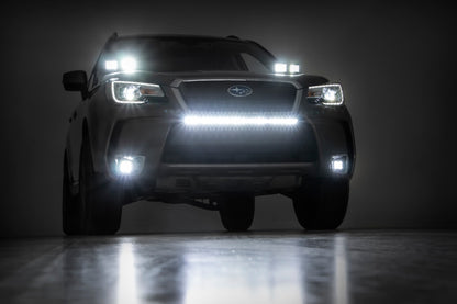 Subaru Led Fog Light Kit Spot Beam For 14-18 Forester Rough Country-3