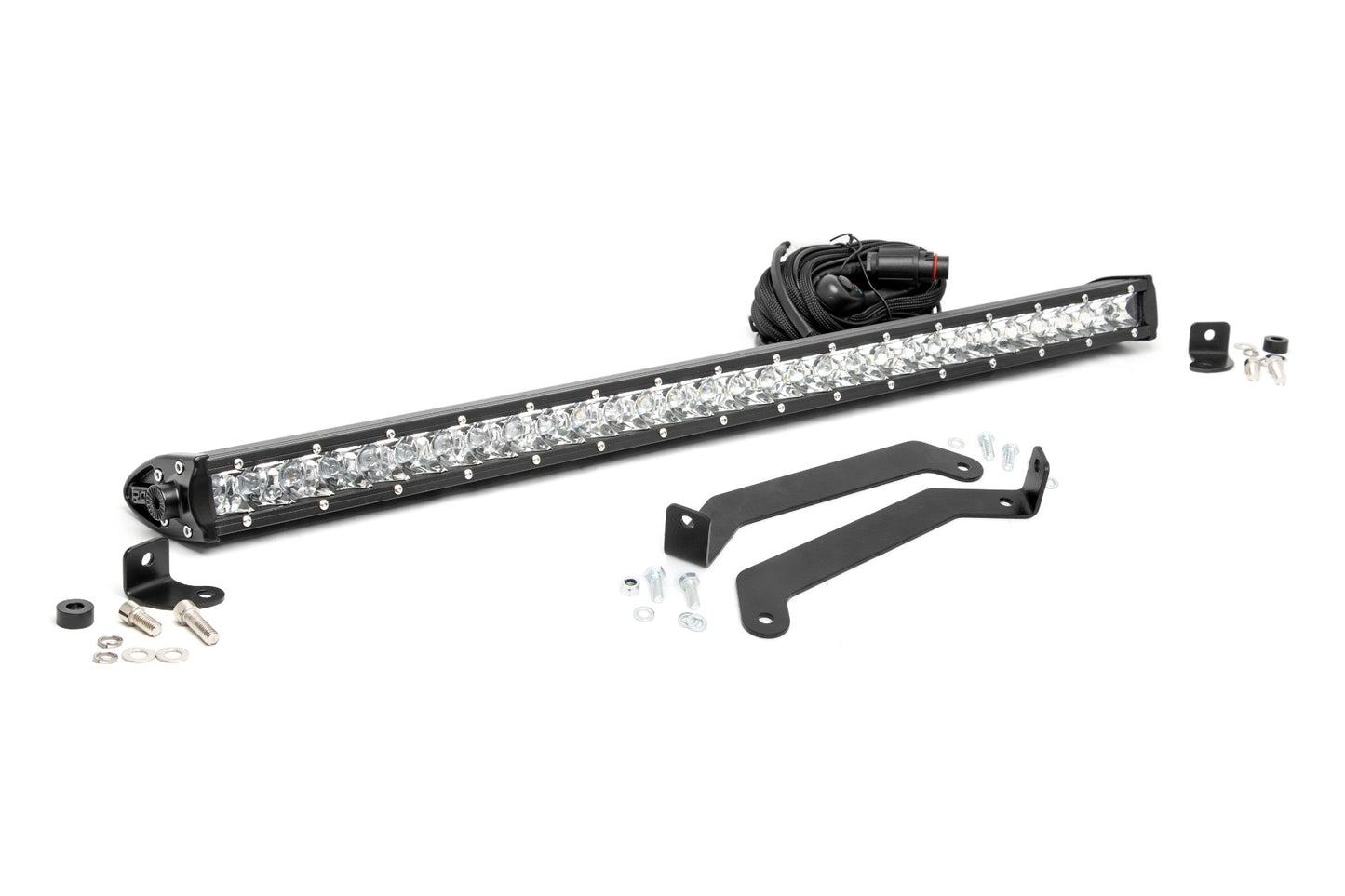 Rough Country Subaru 30 Inch LED Bumper Kit (14-18 Forester Chrome Series) Rough Country
