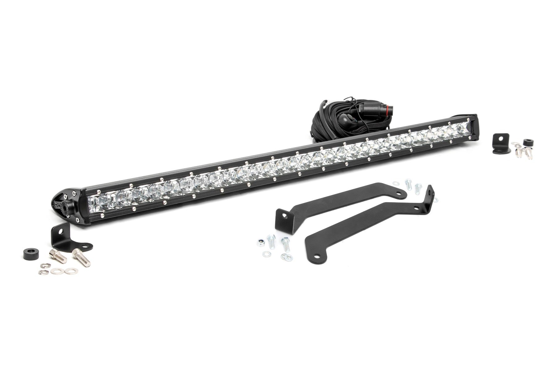 Rough Country Subaru 30 Inch LED Bumper Kit (14-18 Forester Chrome Series) Rough Country