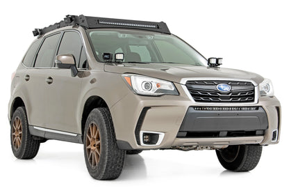 Subaru 2-inch LED Lower Windshield Ditch Kit 14-18 Forester Spot Beam Rough Country-2