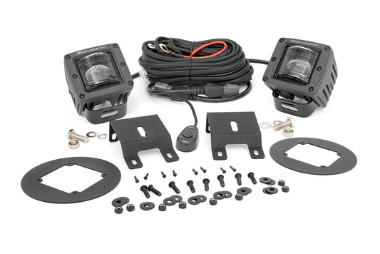 Rough Country Subaru Led Fog Light Kit w/ SAE For 15-19 Outback Rough Country