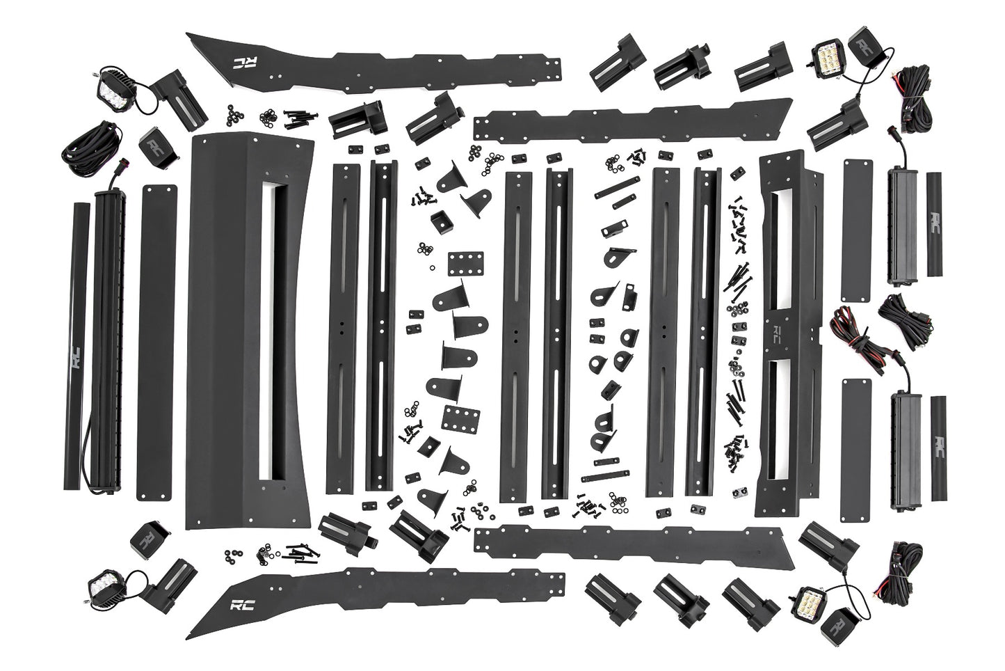 Rough Country Subaru Roof Rack System w/Front, Rear and Side LEDs 14-18 Subaru Forester Rough Country