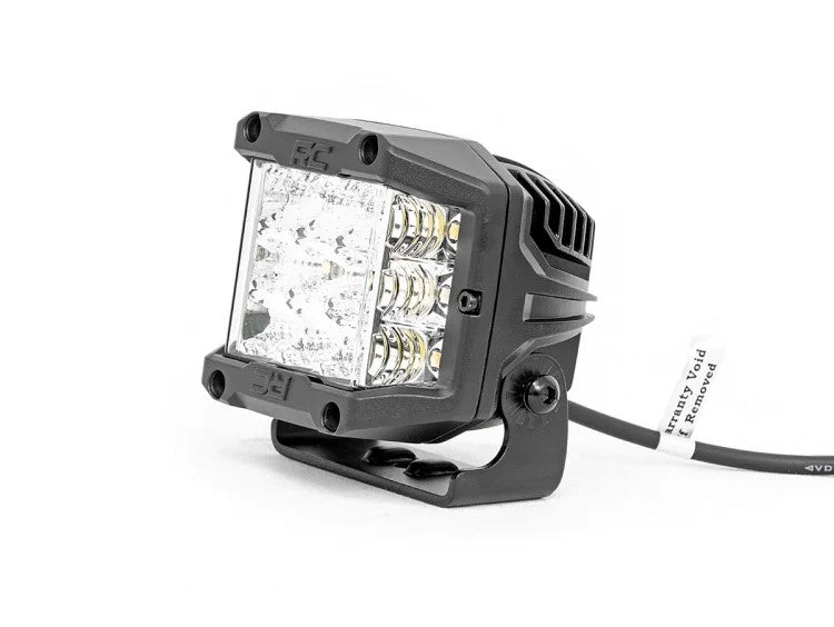 Rough Country 3 Inch Wide Angle OSRAM LED Lights Pair Rough Country