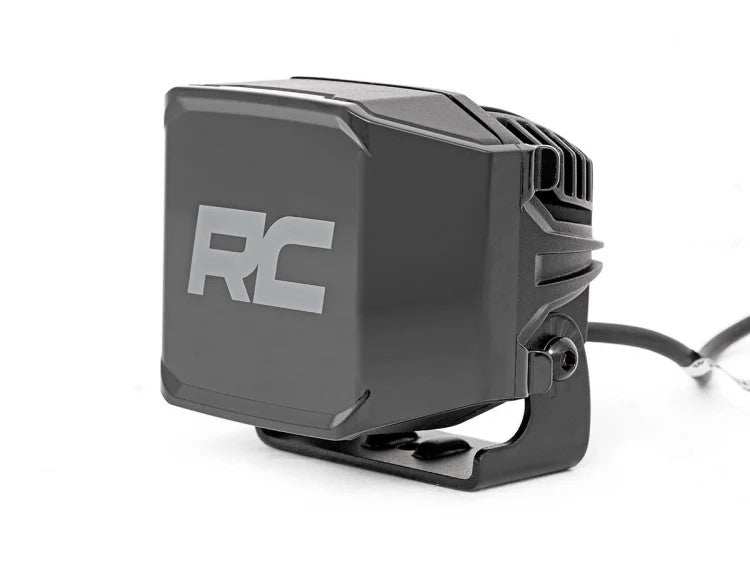 Rough Country 3 Inch Wide Angle OSRAM LED Lights Pair Rough Country