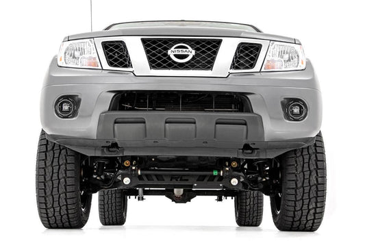 2 Inch Square LED SAE Fog Lights Pair Rough Country-1